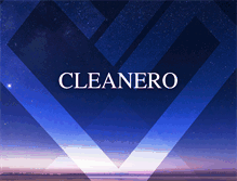 Tablet Screenshot of cleanero.com